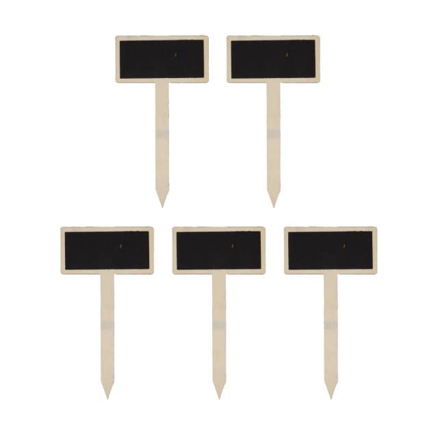 Chalkboard Plant Markers 10cm - Set of 5