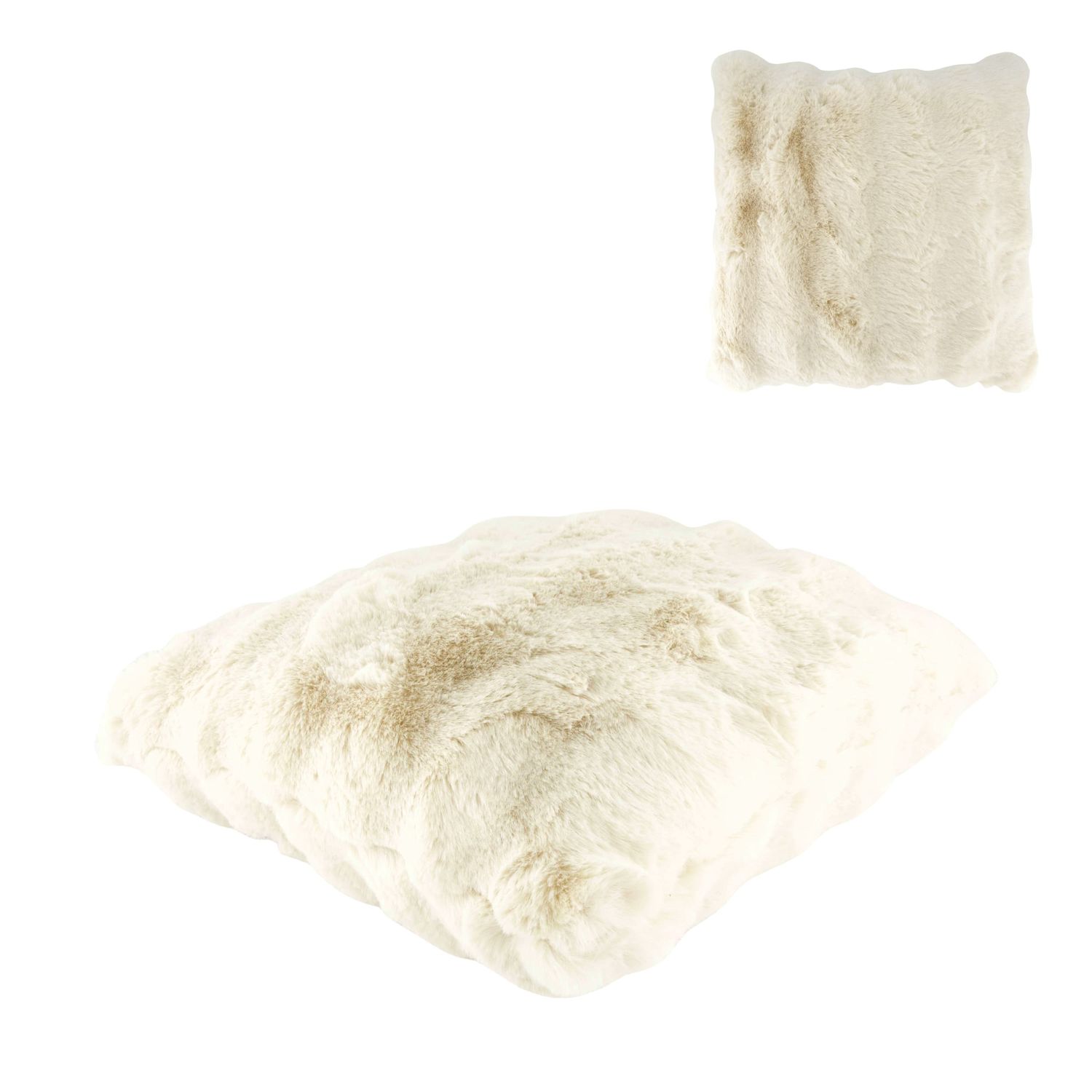 Cushion Polyester Faux Fur 45x45x12cm