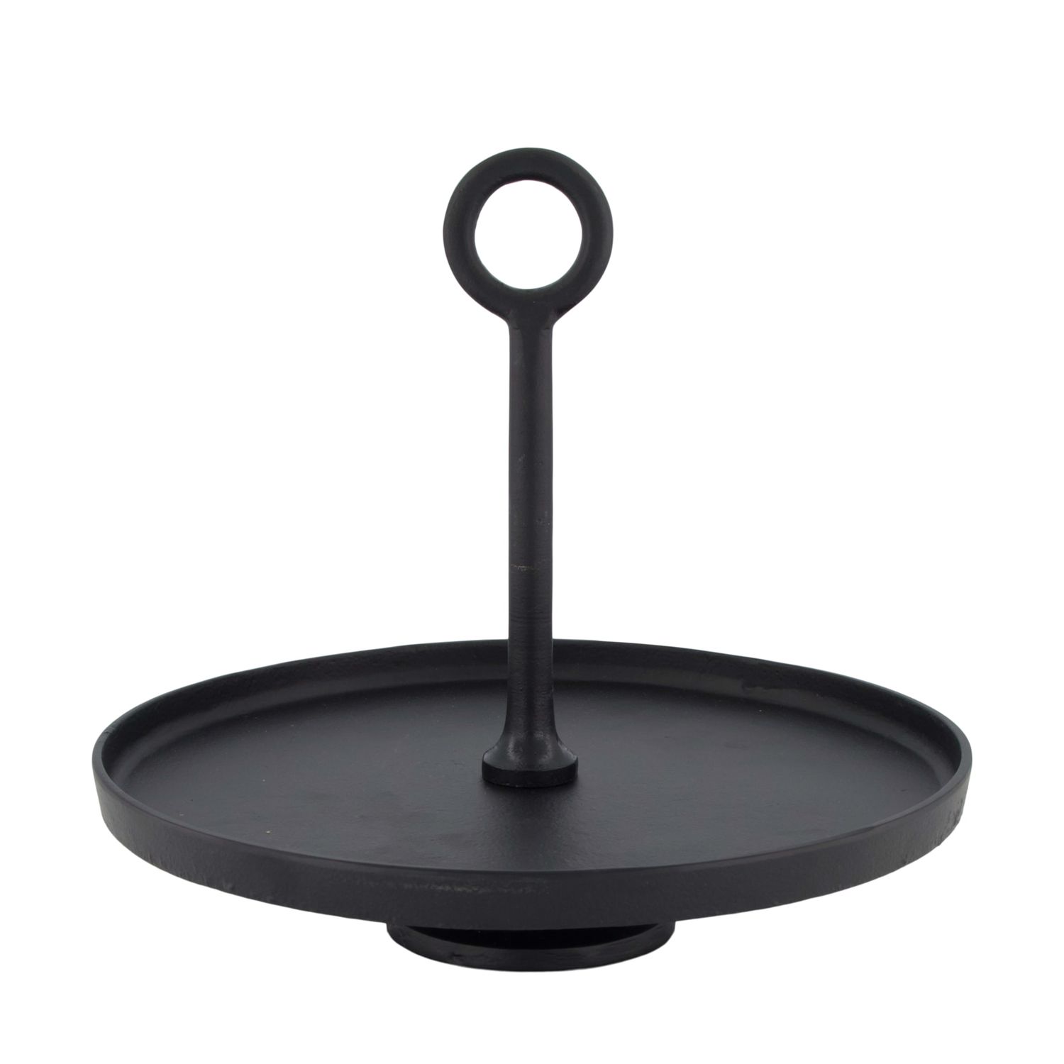 Etagiere Round 1 Layer Aluminium 30x30x27cm