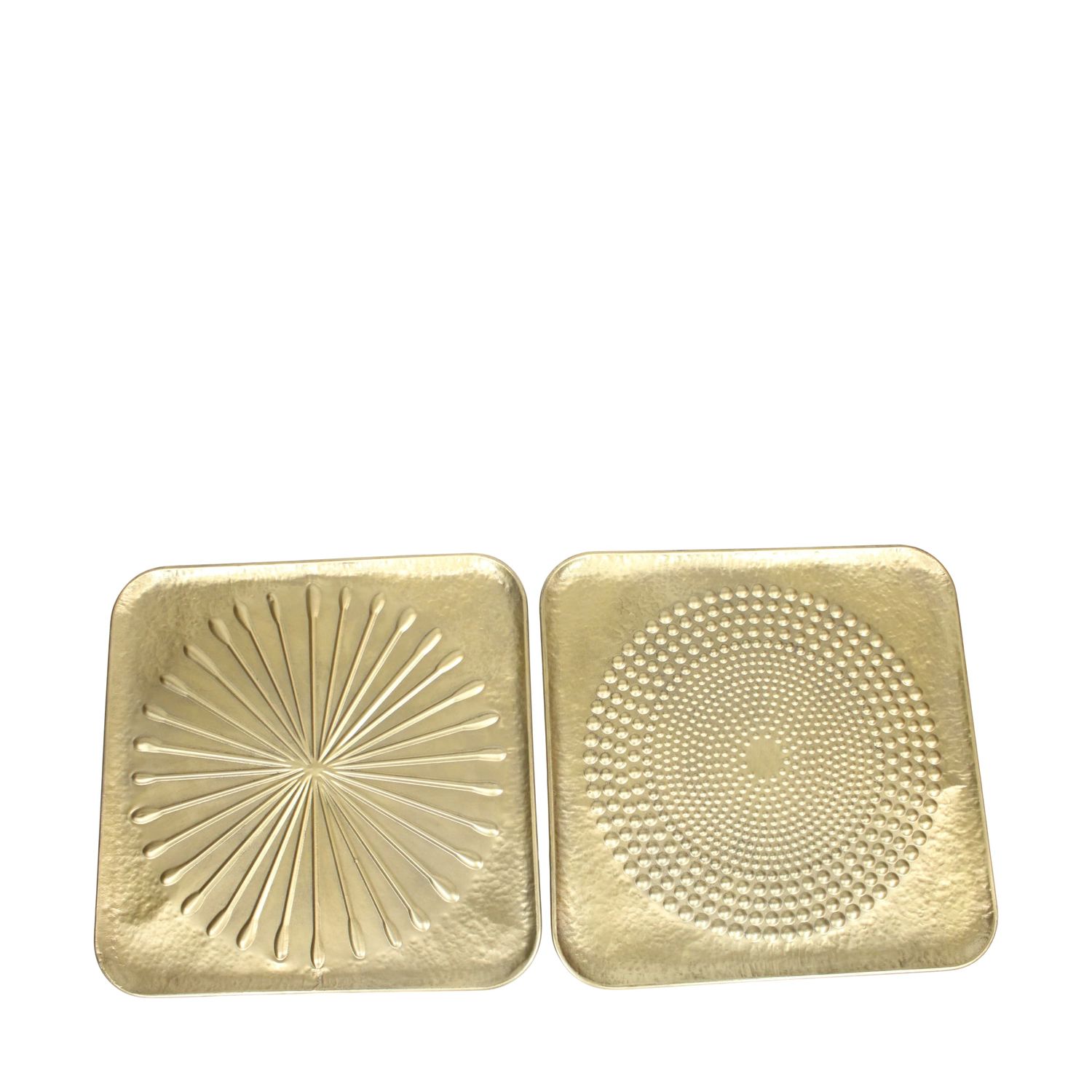 Wall Art Metal 58x1.8x58cm - 2 Assorted