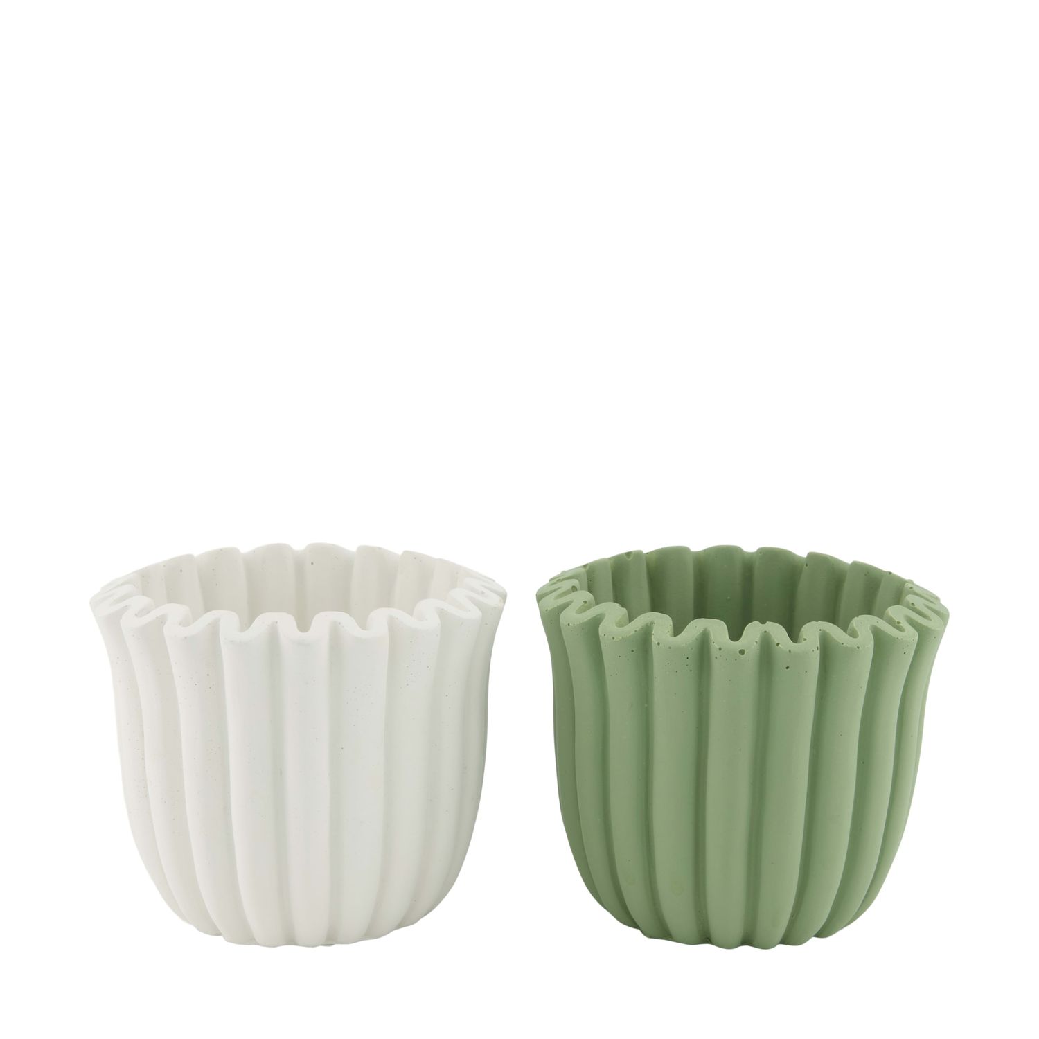 Cement Planter Wave 11.5cm