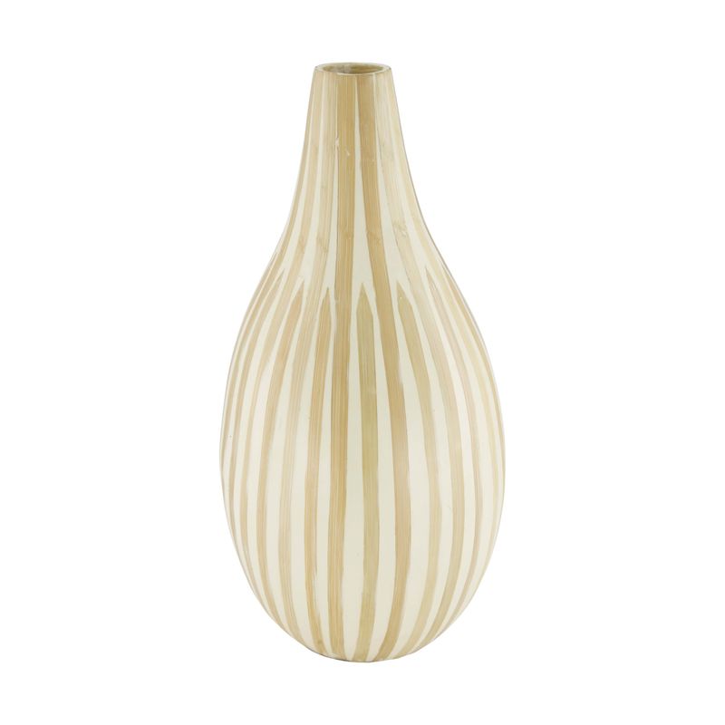 Vase Bamboo White