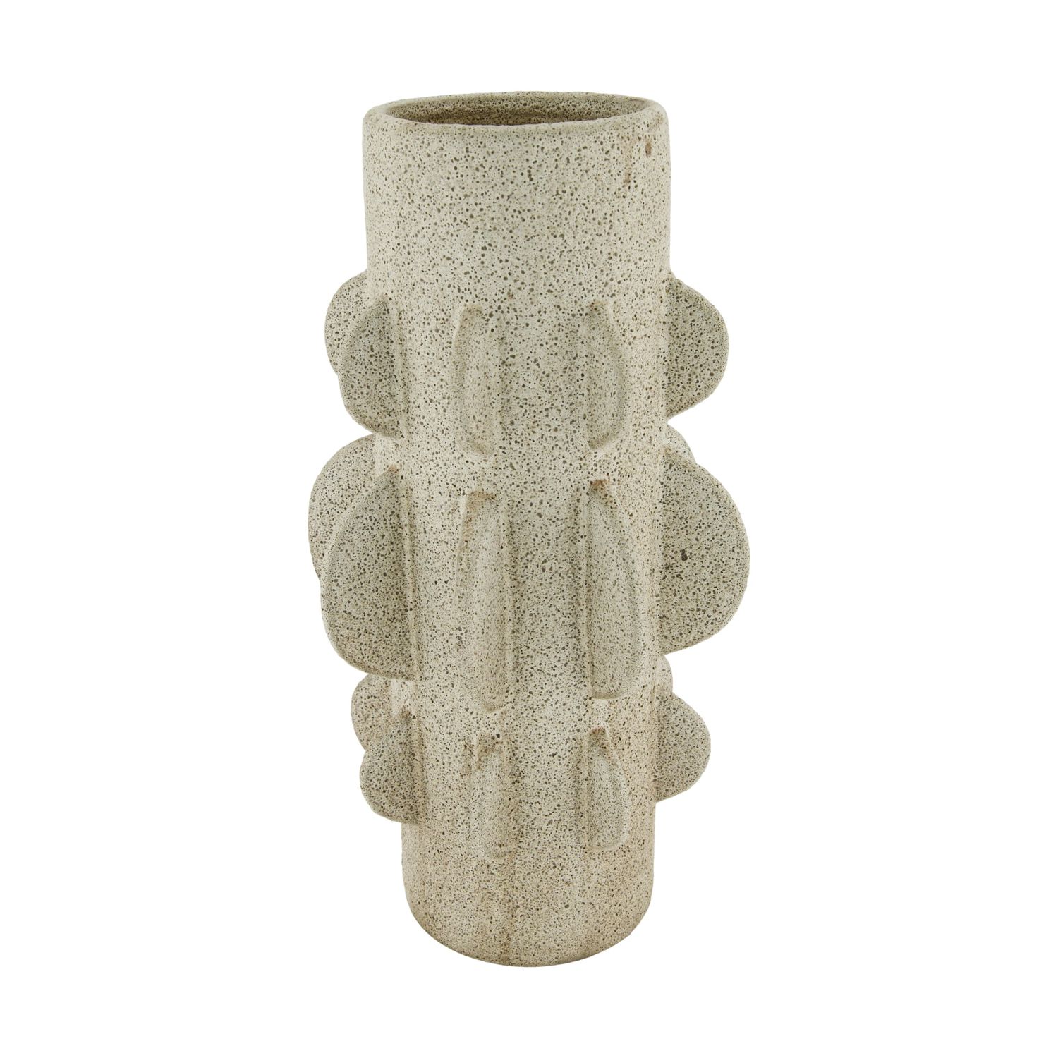 Vase Ceramic 18.5x18.5x38.5cm - Grey