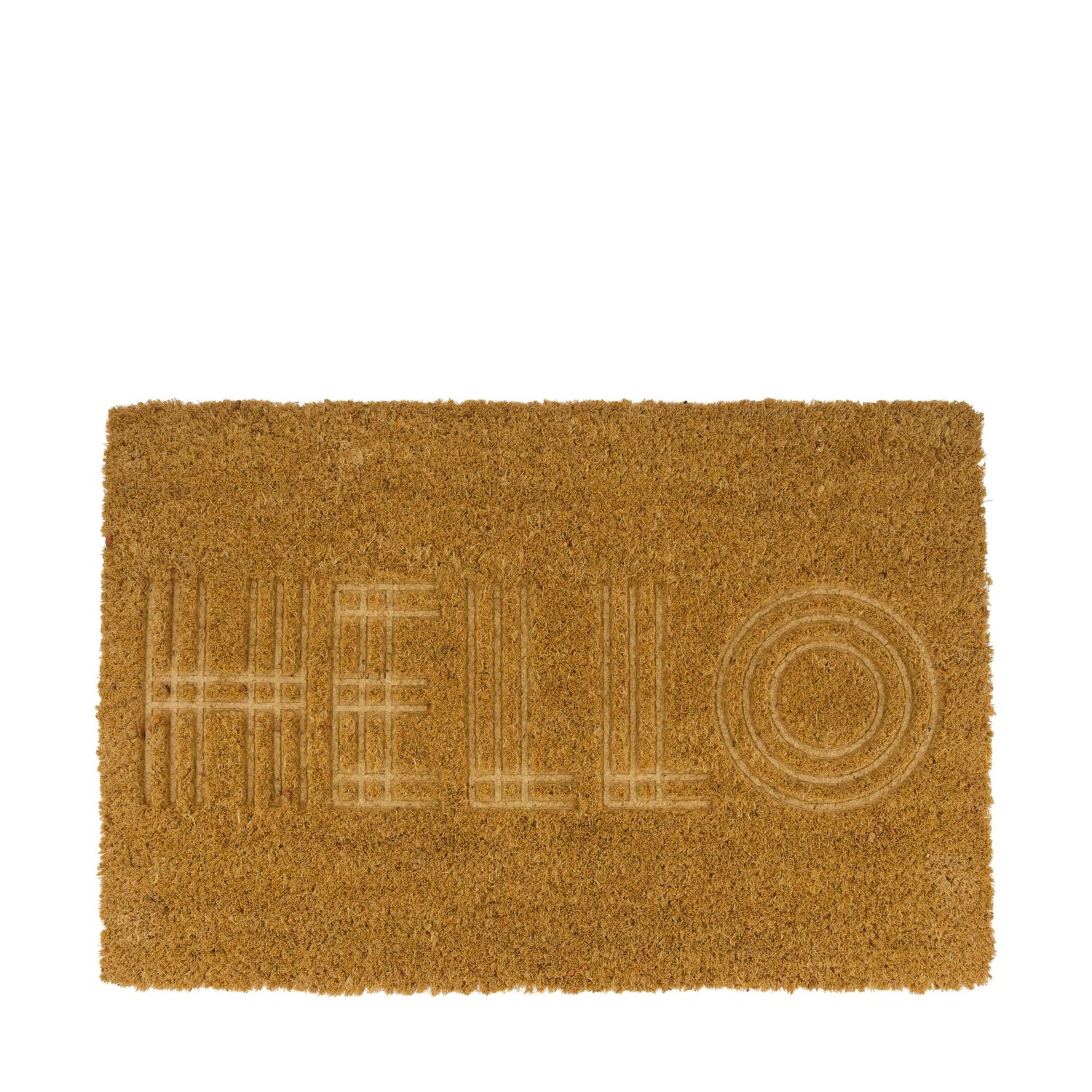 Doormat Coco 58x38cm Hello