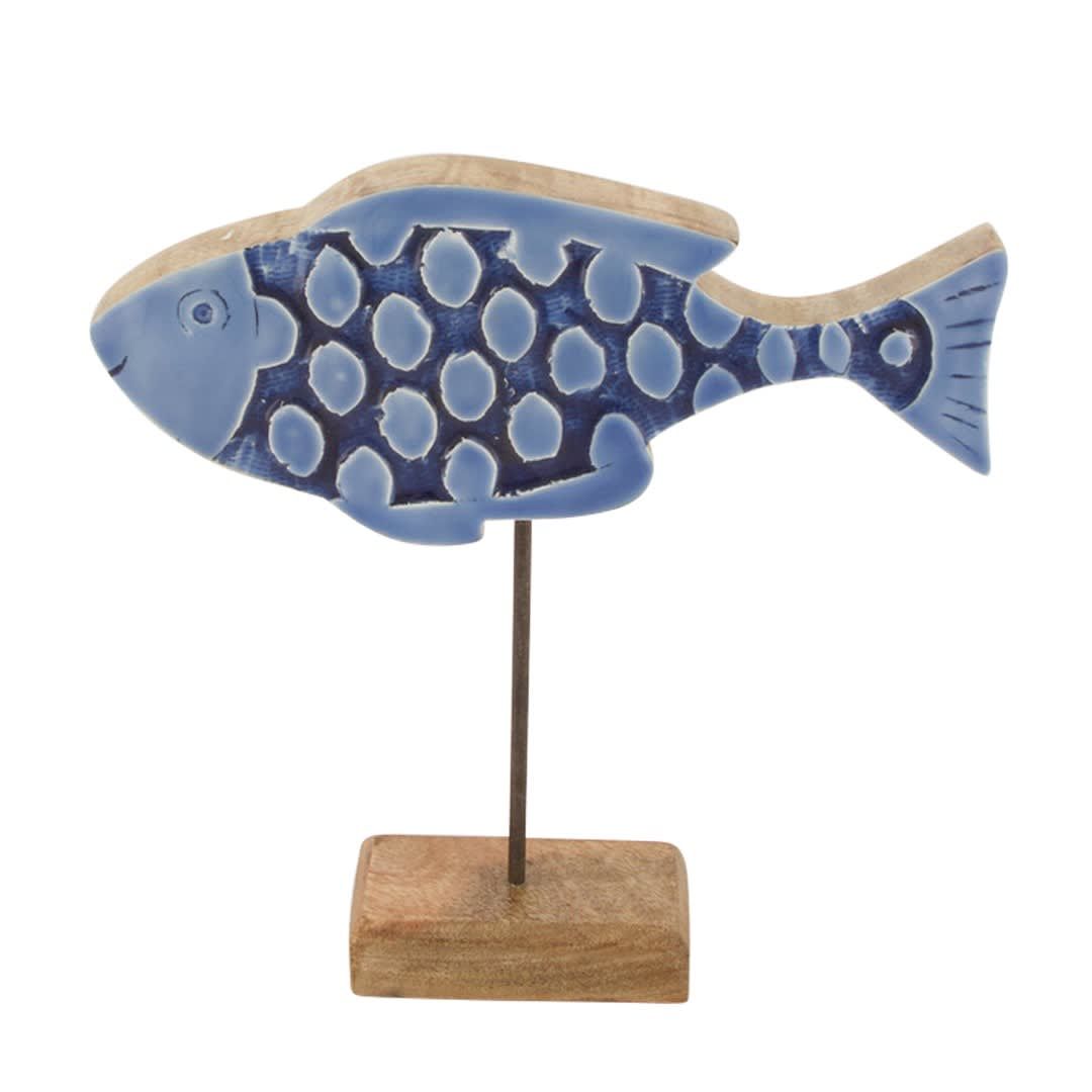 Fish Mango Wood 25cm