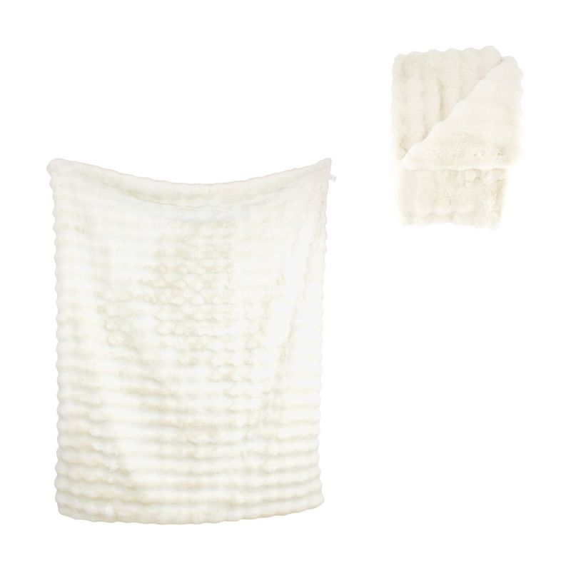 Throw Polyester 170x130cm - Off White