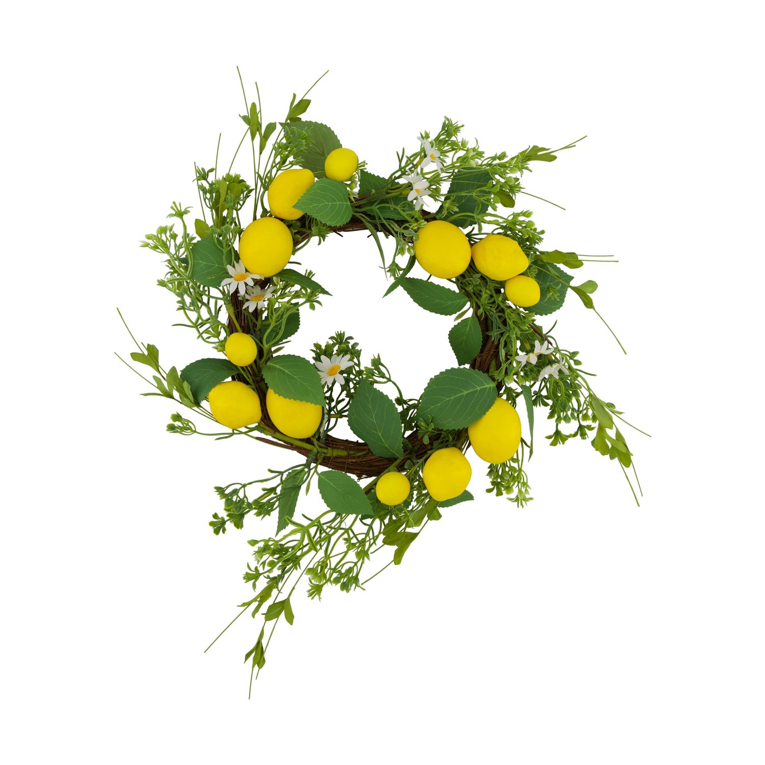 Artifical Wreath Lemons 40cm