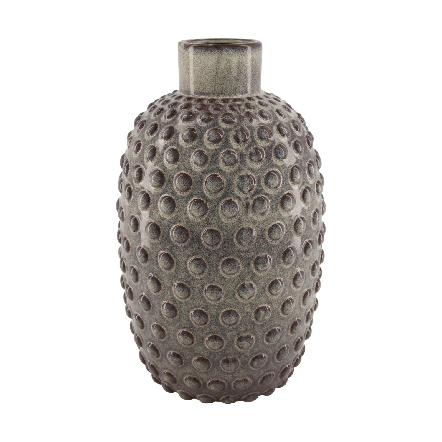 Vase Ceramic 21x21x35.5cm - Grey