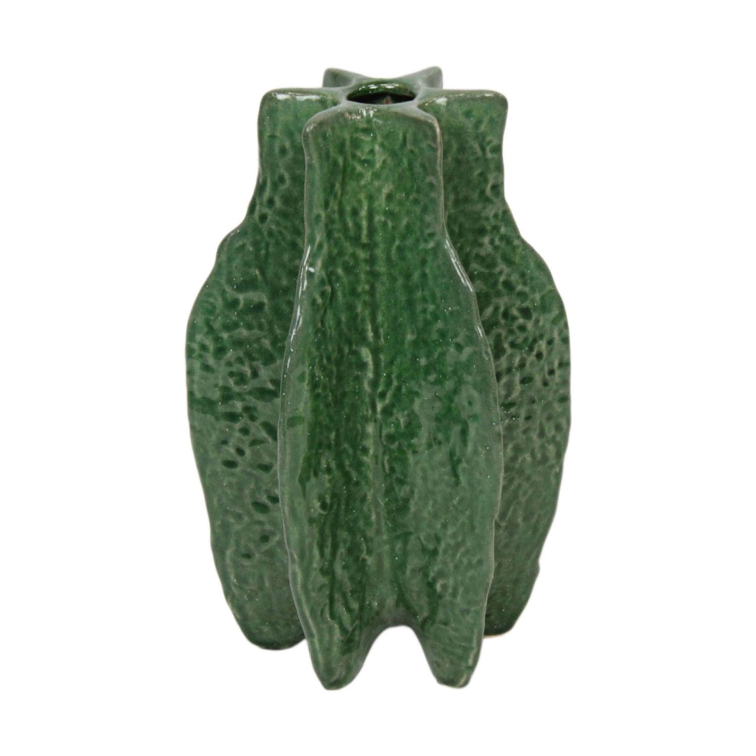 Vase Ceramic 20x18x30.5cm - Green