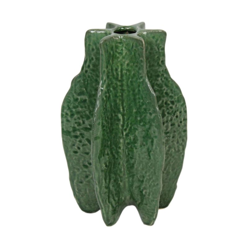 Vase Ceramic 20x18x30.5cm - Green