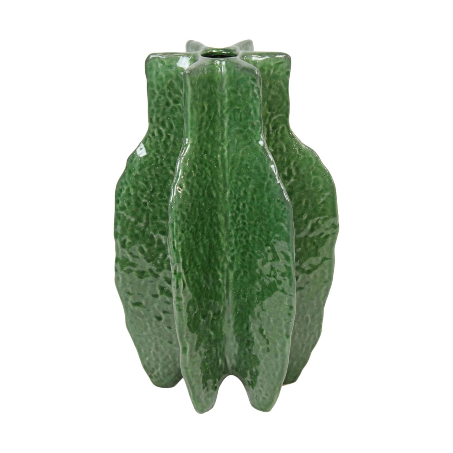 Vase Ceramic 24.5x22x38cm - Green
