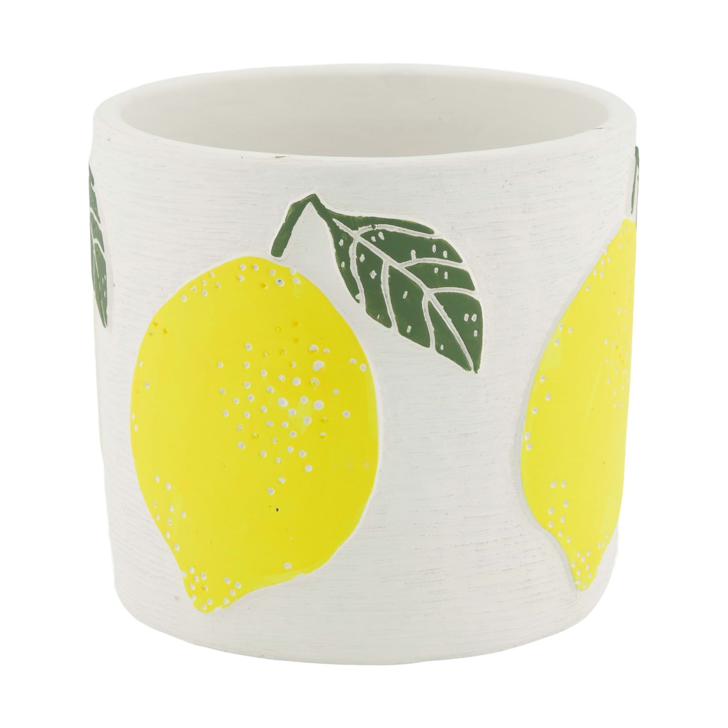 Cement Planter 14cm - Lemons