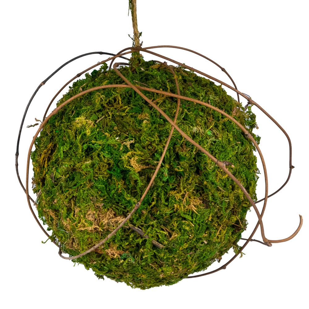 Artificial Moss Ball, Size: 15x15cm