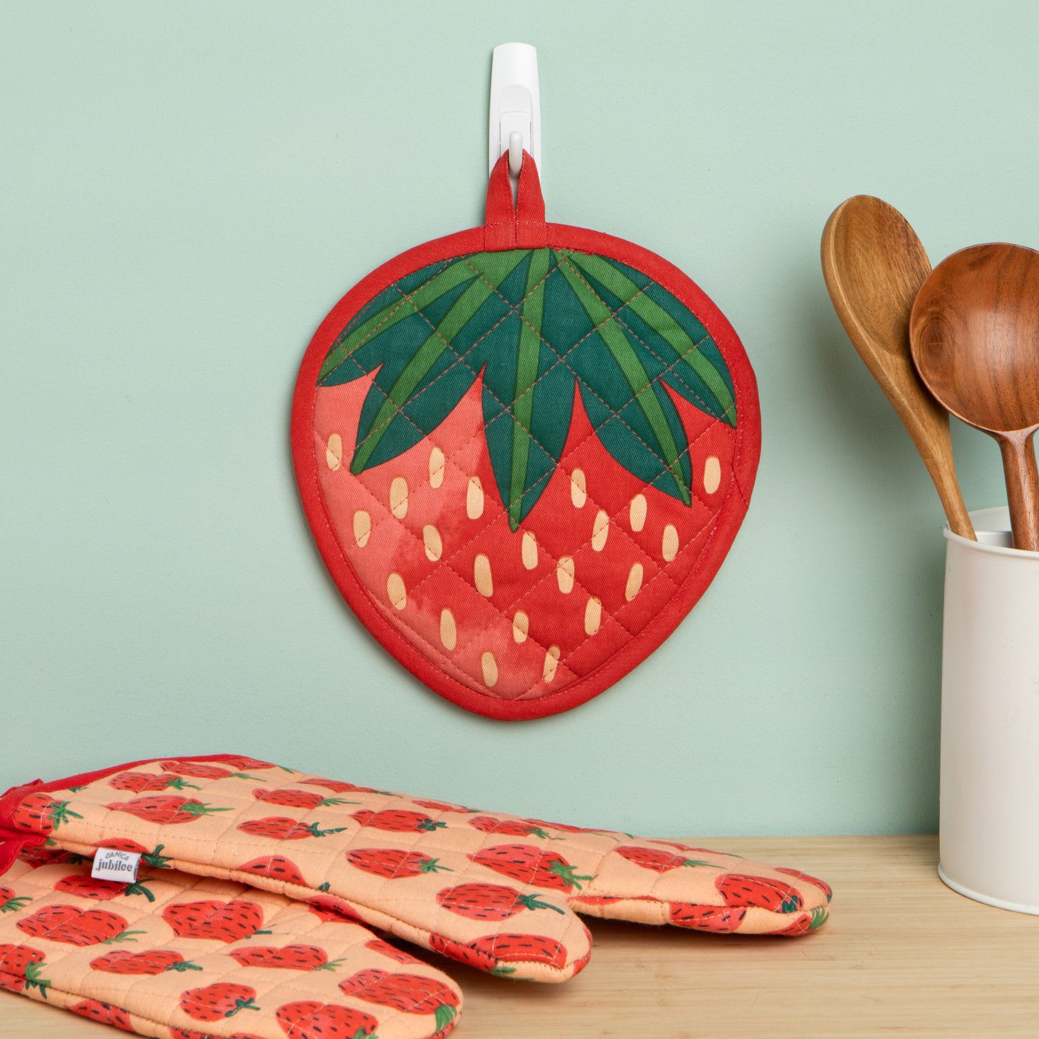Danica - Shaped Potholder Berry Sweet