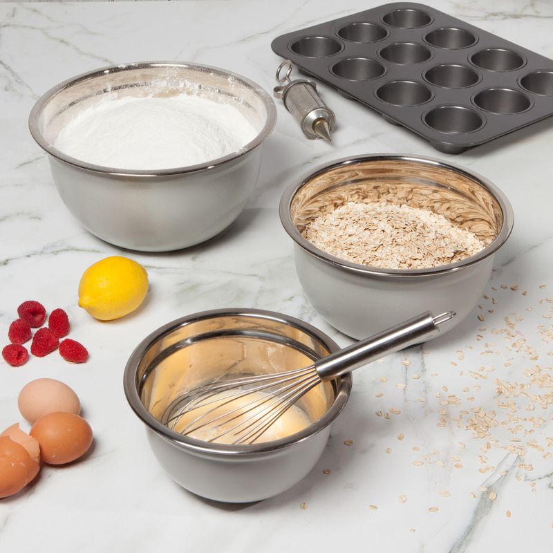 Mixing Bowls - Fog - Set of 3