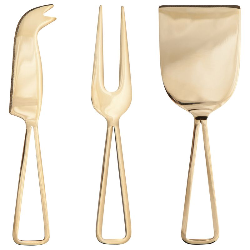 Danica - Cheese Knives Set of 3 - Gold