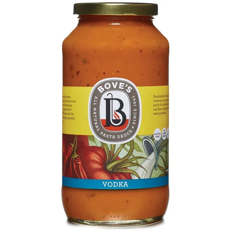 Boves Pasta Sauce 680g Vodka Tomato - box
