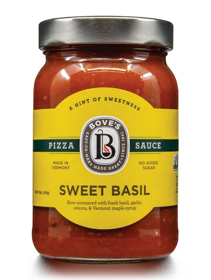 Boves - Sweet Basil Pizza Sauce - box