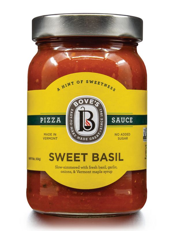 Boves - Sweet Basil Pizza Sauce - box