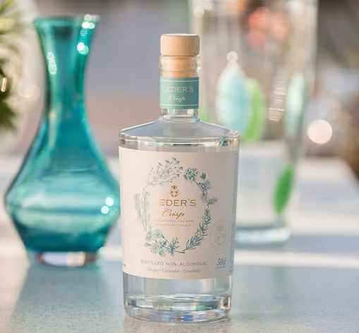 Ceder's -  Distilled Non-Alcoholic Spirit  Crisp -Juniper, Citrus, Cucumber, Chamomile - BOX