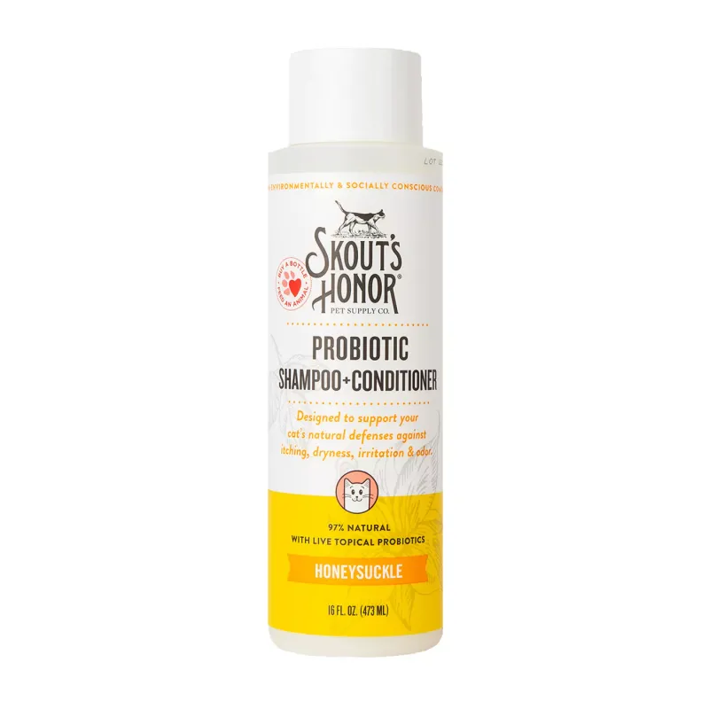 Probiotic Shampoo &amp; Conditioner 16oz Honeysuckle - Cat - SH