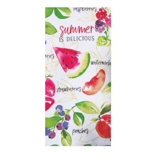 Fm Summer Delicious Dishtowel Terry