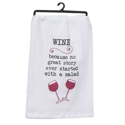 Wine Story Krinkle Floursack