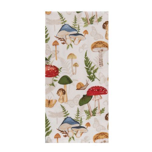 Botanical Mushroom Dishtowel
