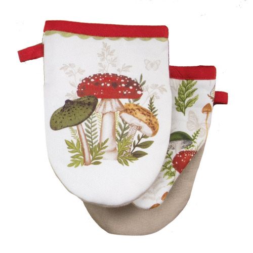 Botanical Mushroom Grabber Oven Mitt
