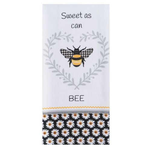 Stg Sweet As Can Bee Dishtowel Terry