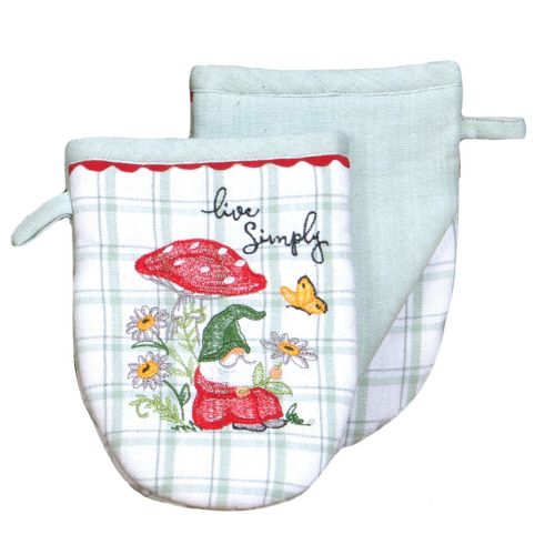 Garden Gnome Grabber Oven Mitt