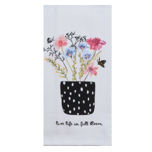 Wig Life In Fullbloom Dishtowel Terry