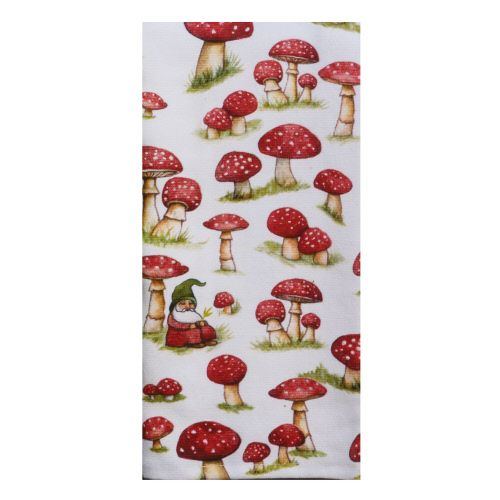 Gn Mushroom Dishtowel Terry