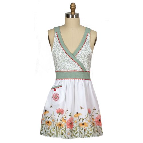 Floral Buzz Hostess Apron
