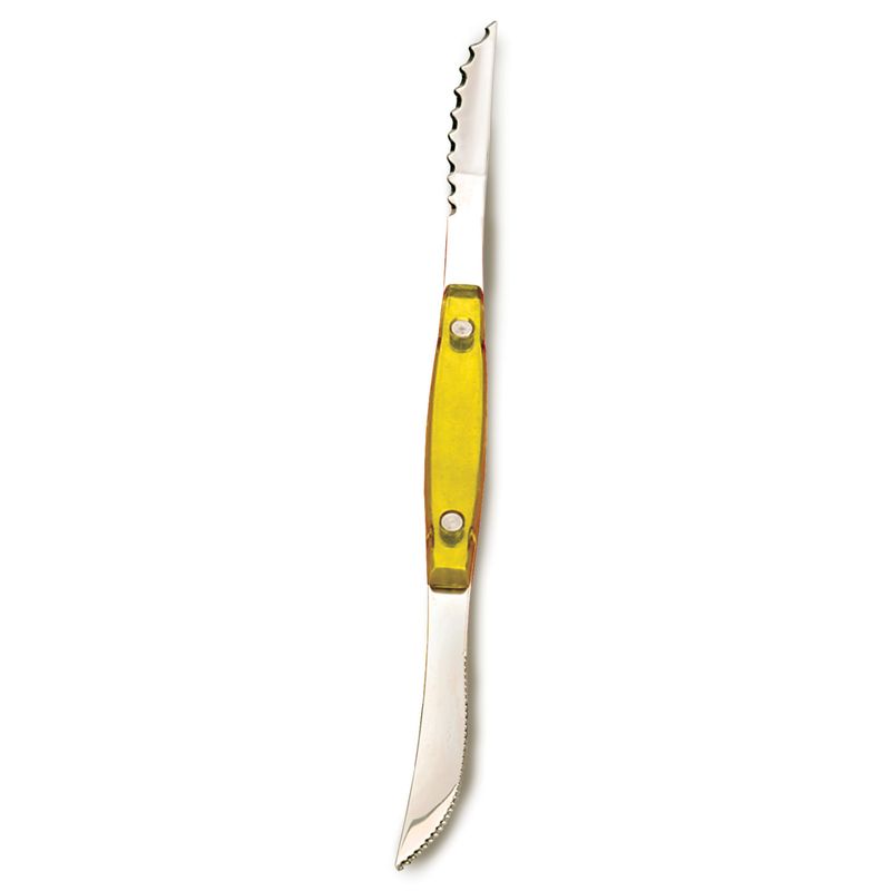 Double Grapefruit Knife - Yellow
