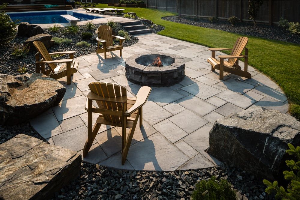 Rosetta Belvedere Firepit Complete
