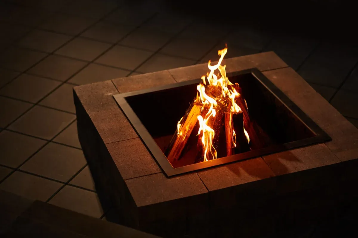 Caliber Stone Square Firepit - Special Order