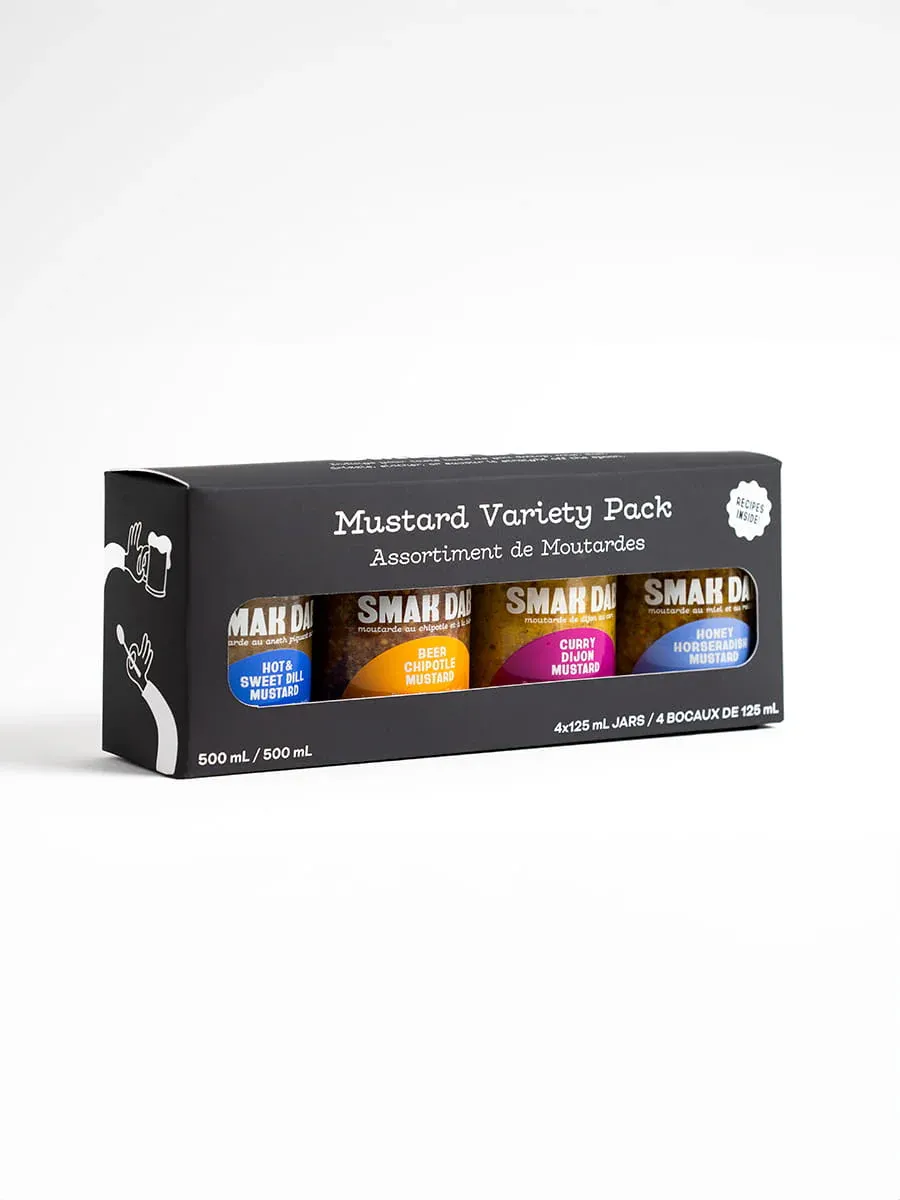 Black Variety Pack - Pack of 4 Jars - 125ml