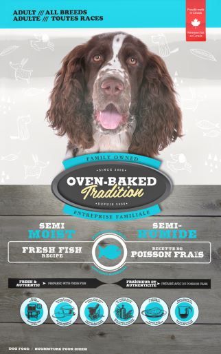 Oven-Baked Tradition Dog Semi-Moist Fish 5 lb