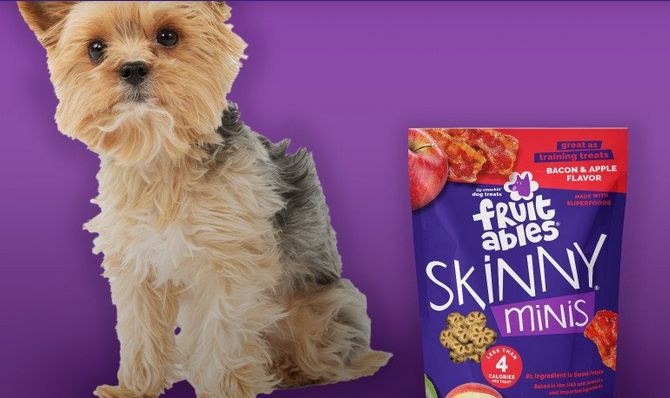 Fruitables Dog Skinny Minis Chewy Treats 141g