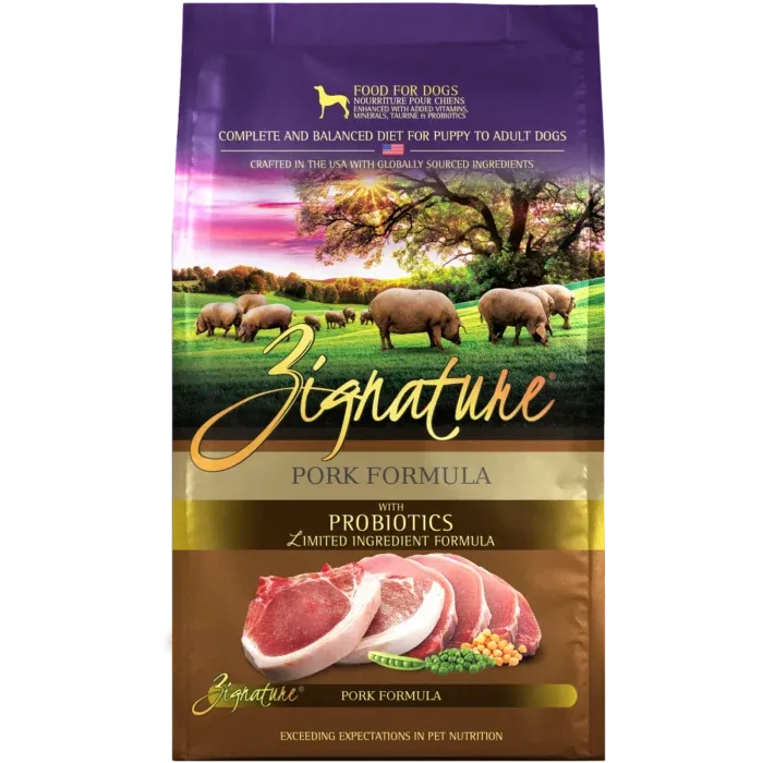Zignature Dog LID GF Pork 4 lb