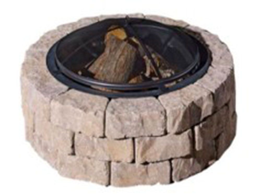 Beltis Fire Pit Kit with Spark Arrestor - Special Order