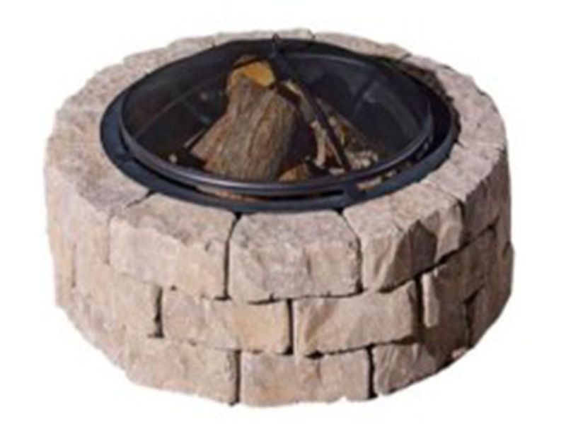 Beltis Fire Pit Kit with Spark Arrestor - Special Order