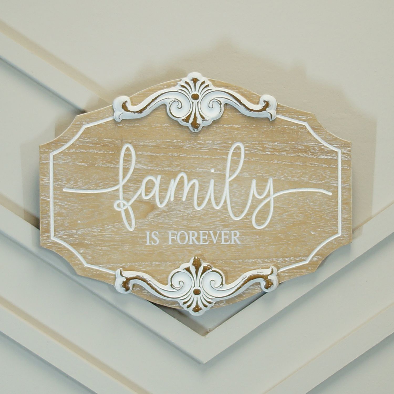 Wood Shaped Wall Sign