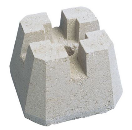 Dek Block Plus - 12x12x8 Grey
