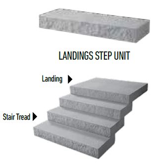Landings™ Step - Special Order Full Pallet only