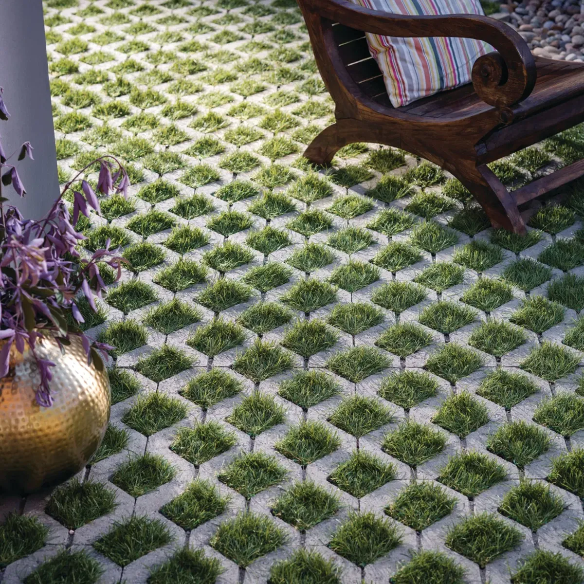 Turfstone - Grey 8cm