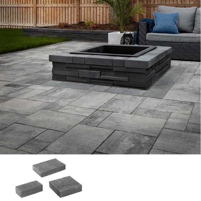 River Rock 3pc - Layer (7 layers p.pallet) - Special Order Full Pallet only -