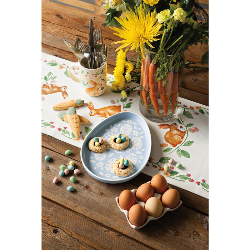 Matte White Egg Crate