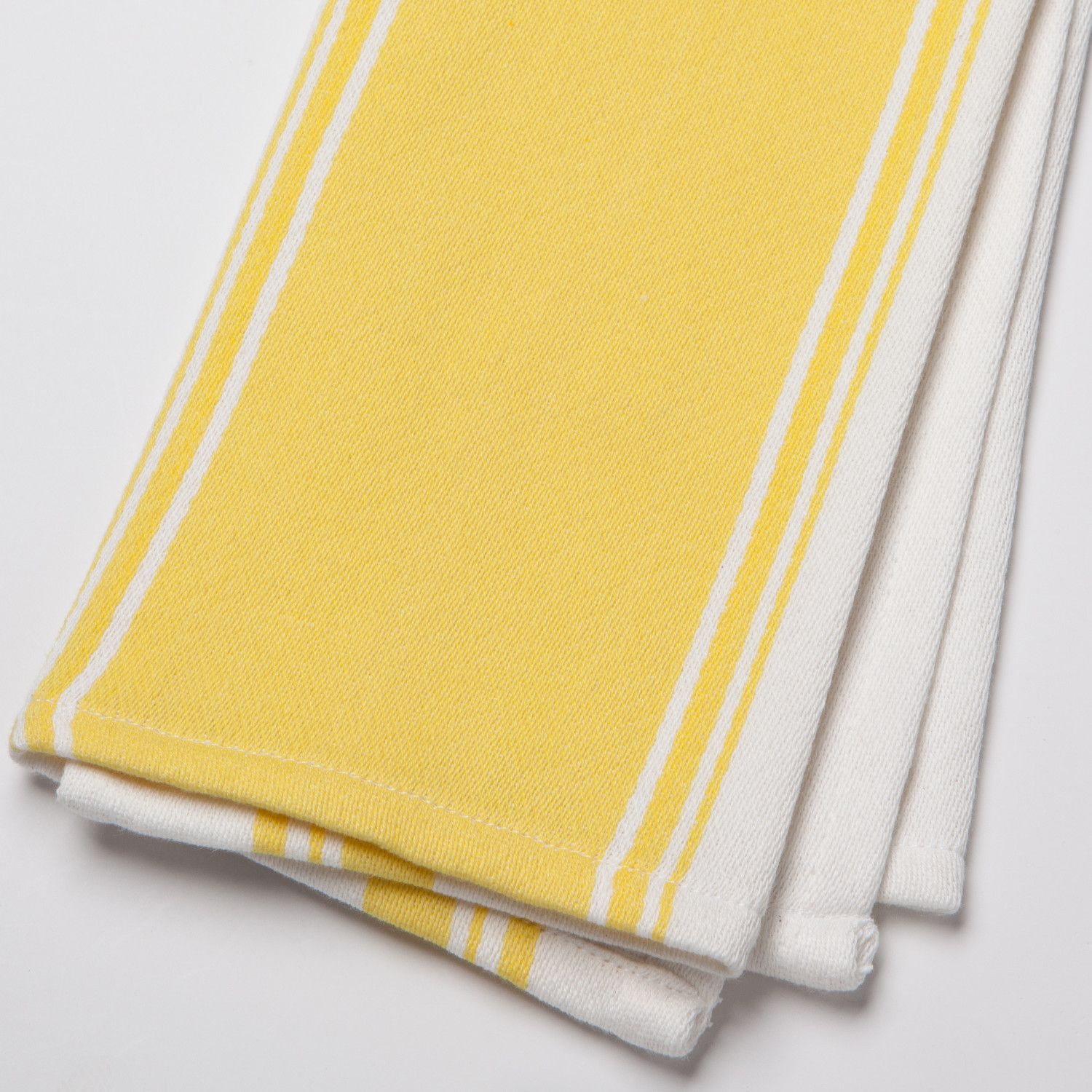 Danica - Symmetry Lemon Yellow Dishtowel
